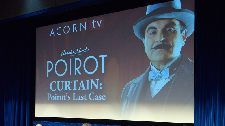 Advertisement for adaptation of "Curtain: Poirot's Last Case"