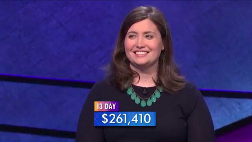 Julia Collins on Jeopardy!
