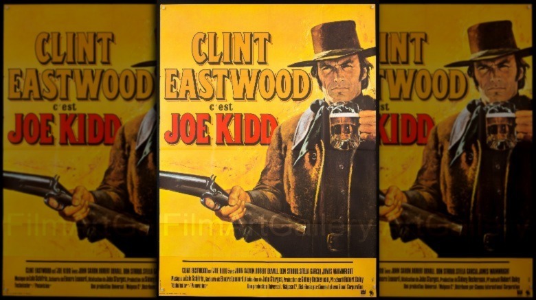 French poster for "Joe Kidd"