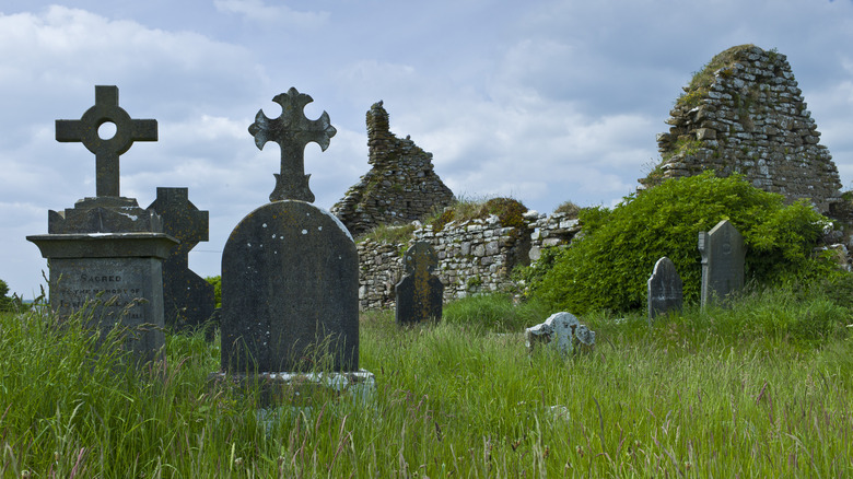 A medieval cemetery 