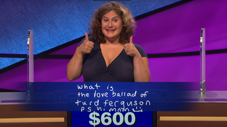 Talia Levin on Jeopardy