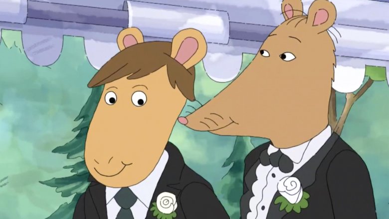 Screencap from Arthur, Mr. Ratburn's wedding