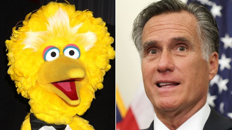 Big Bird, Mitt Romney