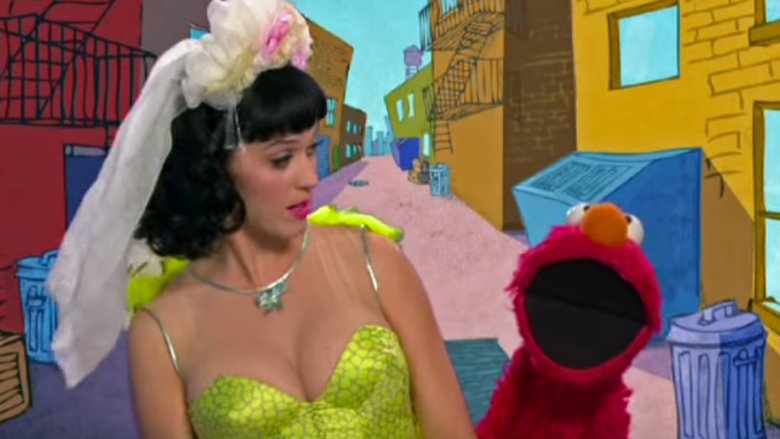 Katy Perry and Elmo
