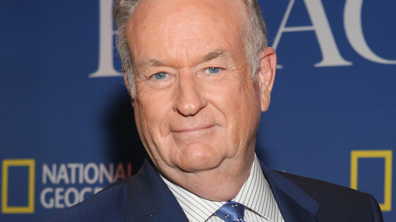 Bill O'Reilly smirking