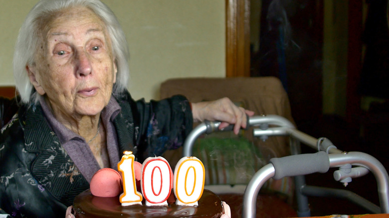 100-year-old woman