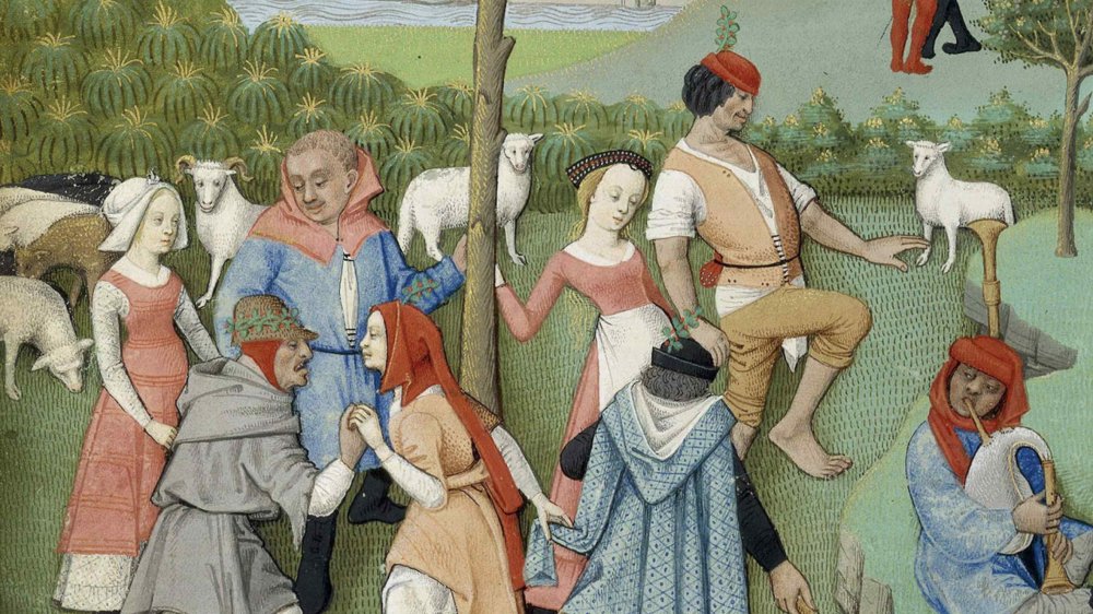 Medieval dancers