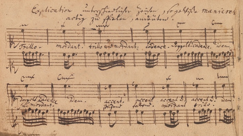 Bach's work on ornaments