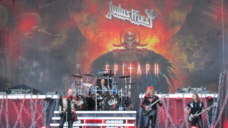 Judas Priest playing in 2011