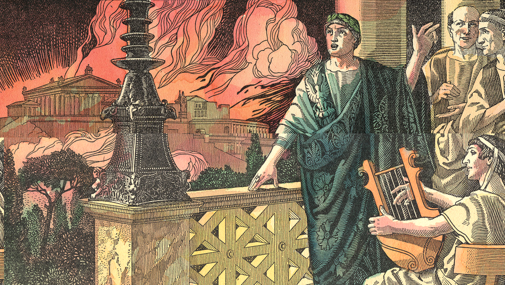 Nero while Rome burns