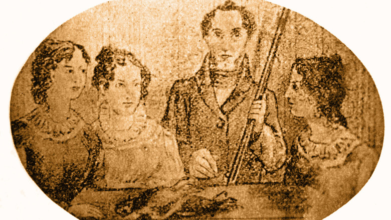 Painter Branwell Brontë with his sisters