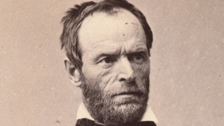 General William Tecumseh Sherman close up shot