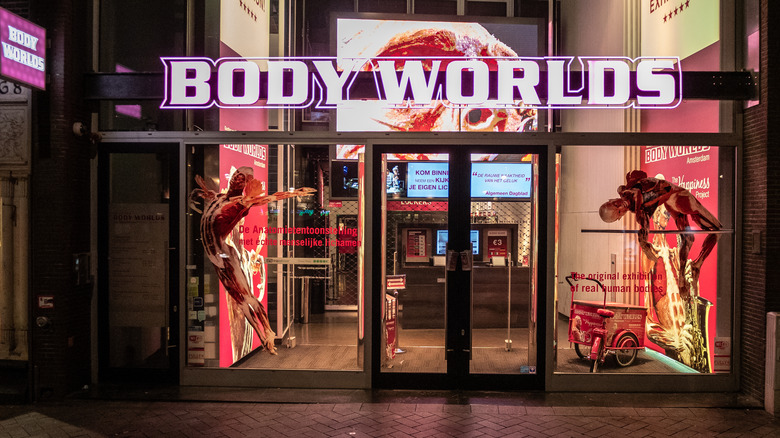 Entrance to Body Worlds exhibit