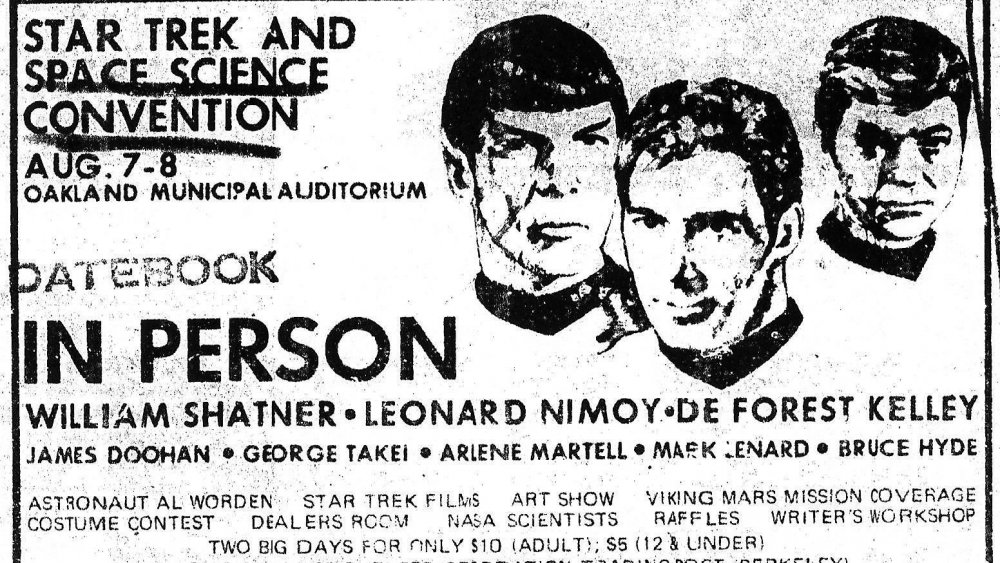 Flier for the 1976 San Francisco Star Trek Convention