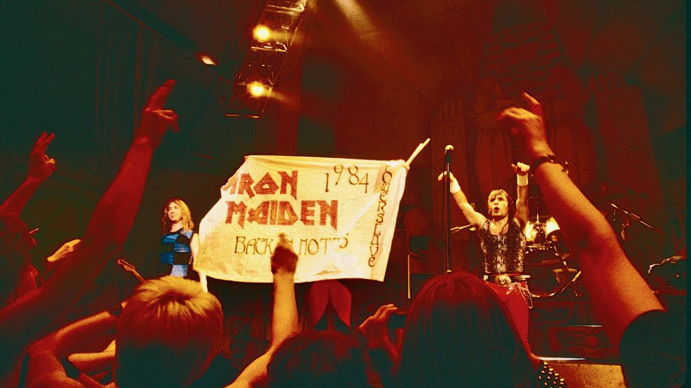 From an Iron Maiden concert