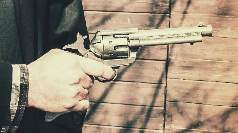 1800s revolver