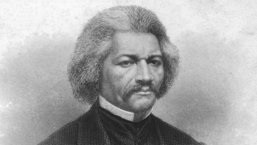 Portrait of Frederick Douglass, a friend of John Brown