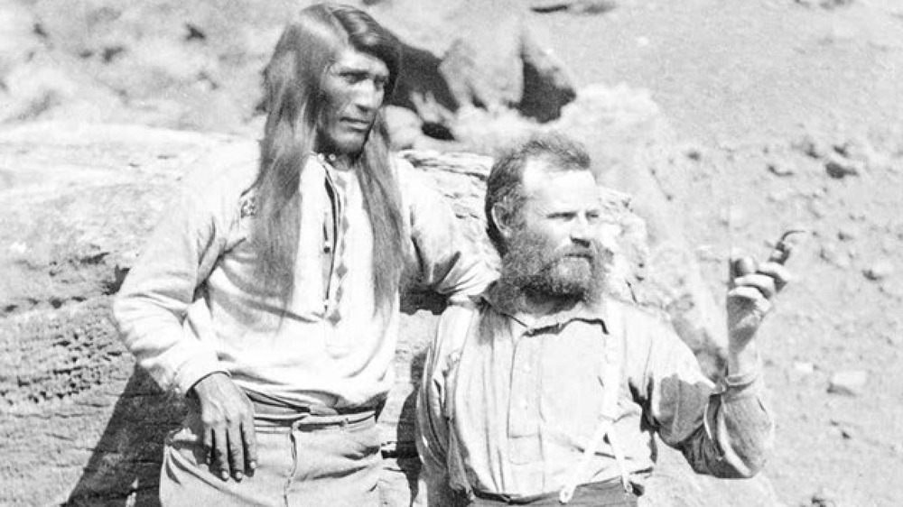 Paiute chief and John Wesley Powell