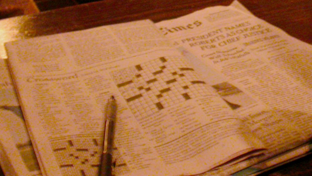 New York times crossword