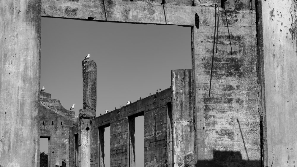 Ruins of Alcatraz Prison