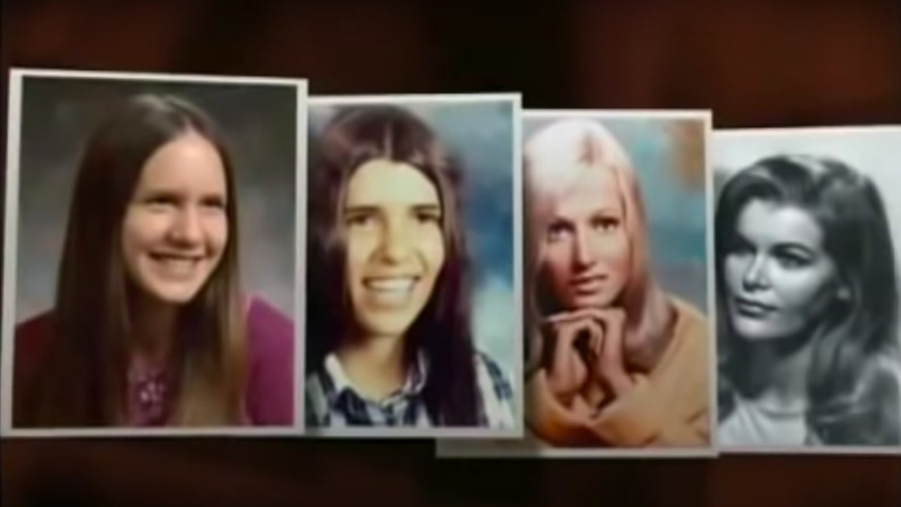 Photographs of Rodney Alcala victims lined up together