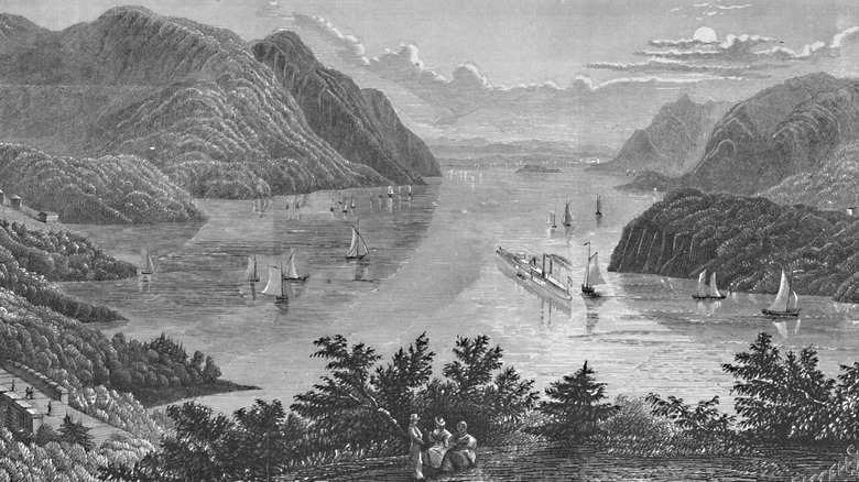 View of the Hudson from the Vicinity of West-Point, 1883