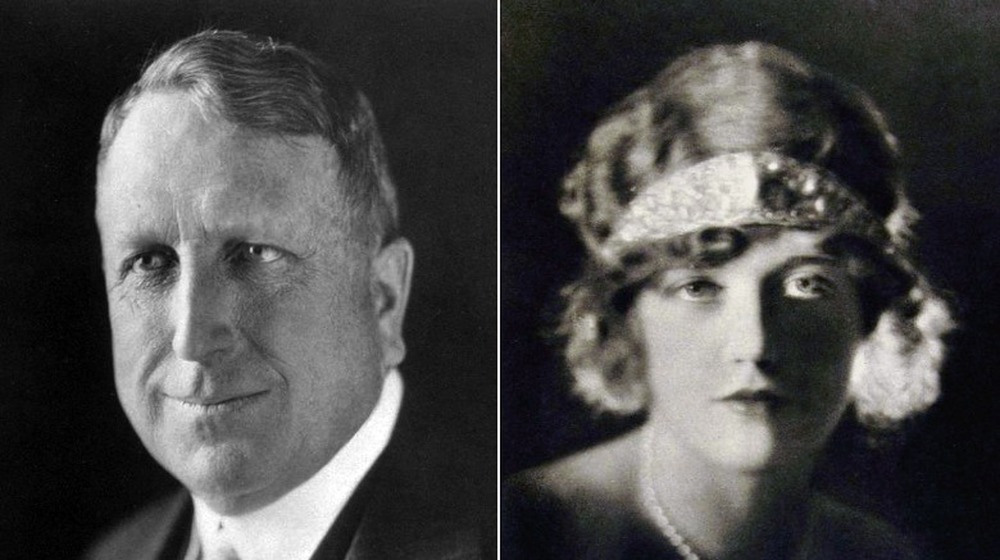 Cropped photo of William Randolph Hearst c. 1910/Cropped photo of Marion Davies c. 1922