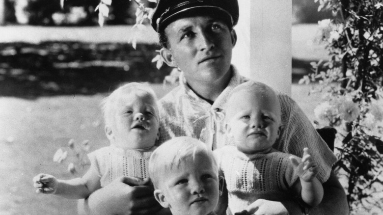 Bing Crosby with his sons