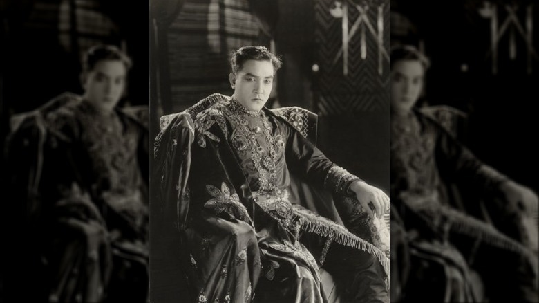 Sessue Hayakawa sits for a publicity still