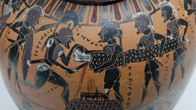 Sacrifice of Polyxena in Greek mythology