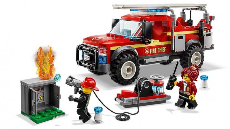 Lego Fire Chief Response Truck