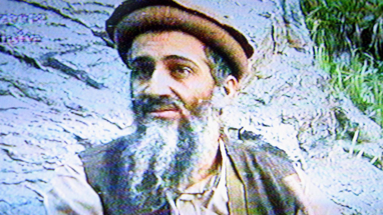 Osama Bin Laden in hat