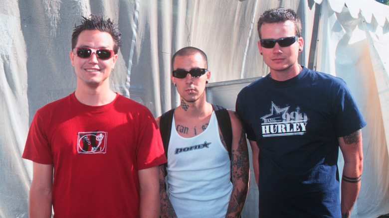 Blink in 1999 with Barker