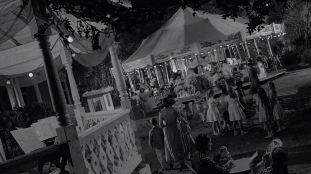 A scene from The Twilight Zone episode "Walking Distance"
