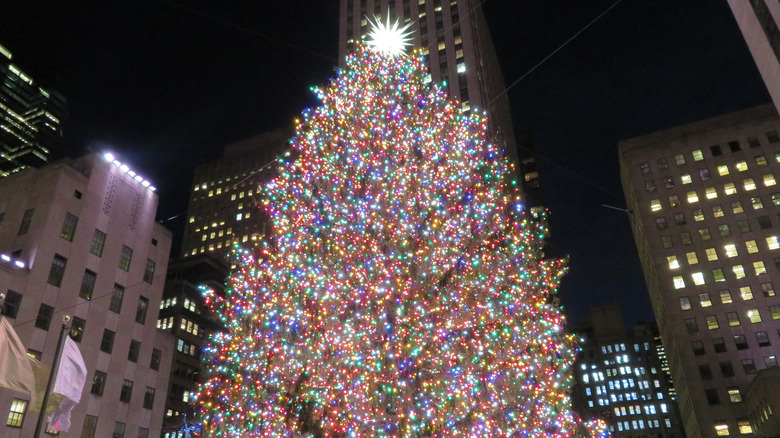 Christmas tree in Rockefeller Center