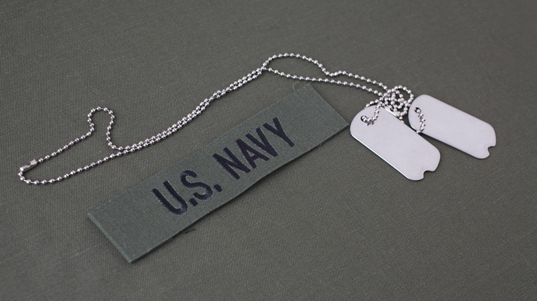 dog tags US Navy
