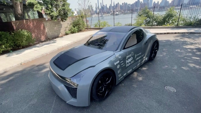 "Zem" carbon-negative car.