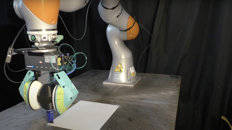 MIT's soft robot gripper.