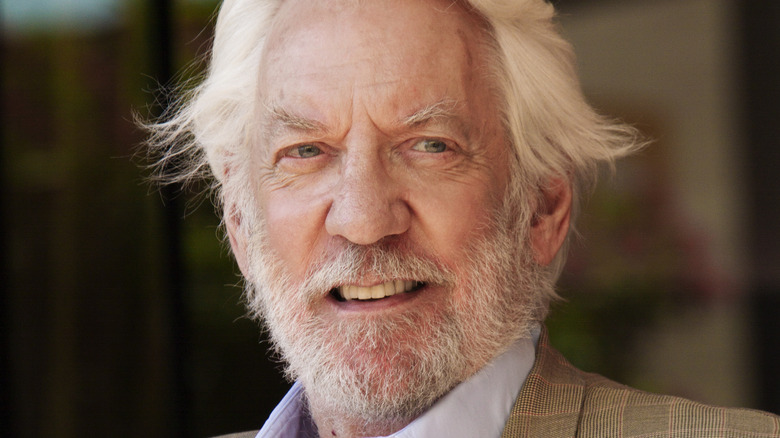 donald sutherland at the cannes film festival