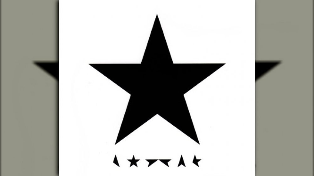 The album cover for Blackstar.
