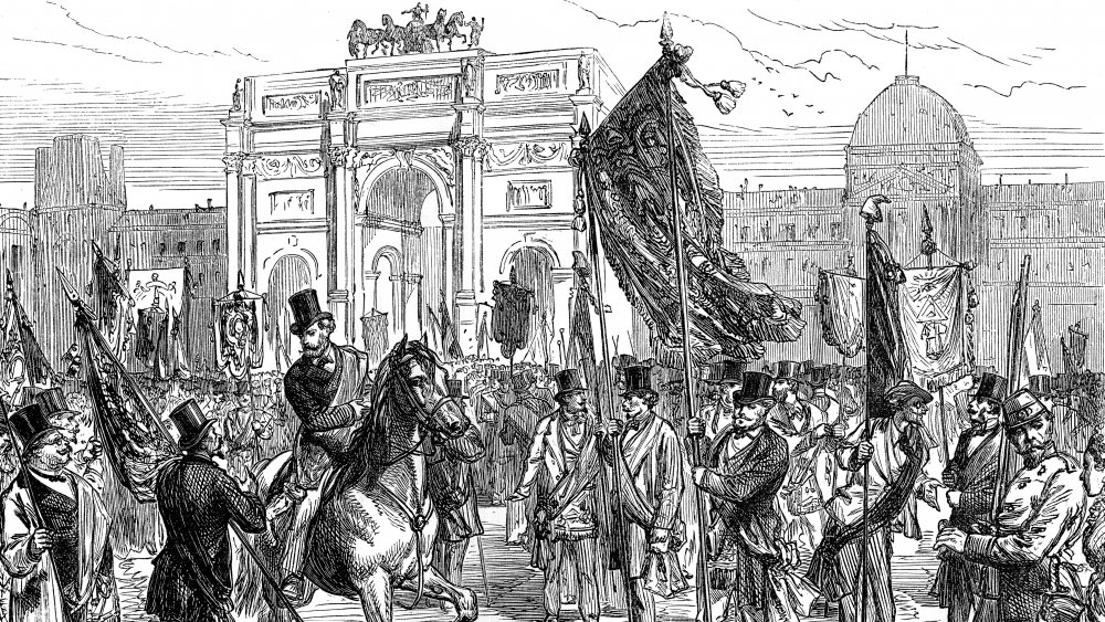 Demonstration of the Paris Freemasons 