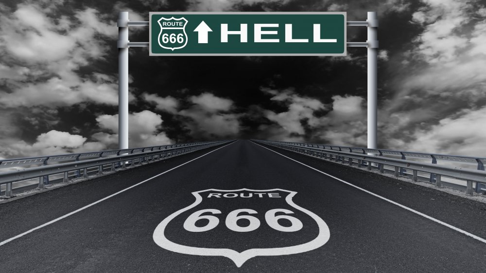 Route 666 graphic.