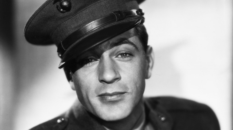 Gary Cooper in military uniform