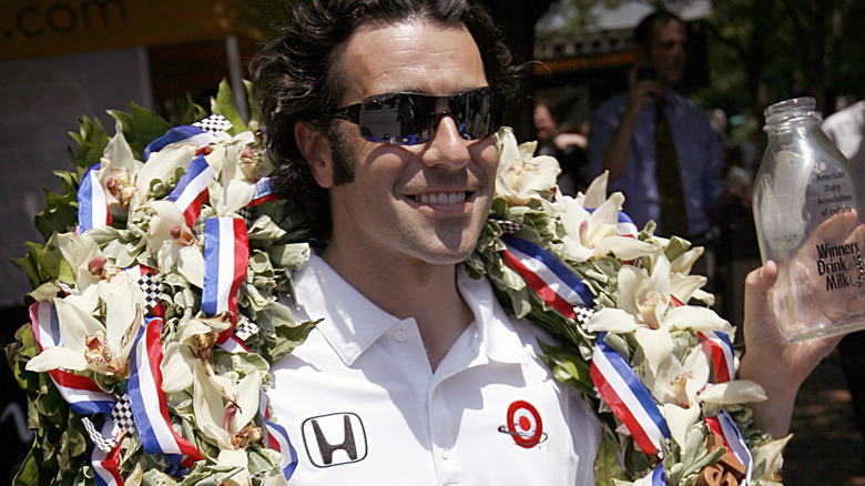 Dario Franchitti wins Indy 500 wreath