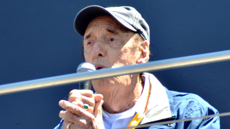 Jim Nabors singing "(Back Home Again in) Indiana" at the Indy 500