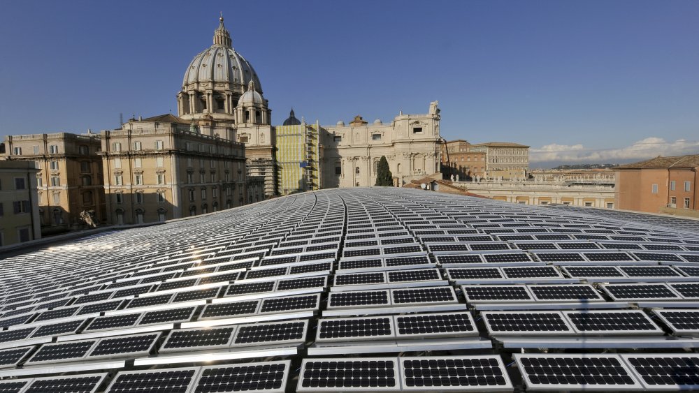 Vatican solar panels