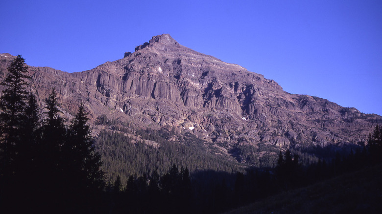 Eagle Peak in Yellowstone National Park, 1967