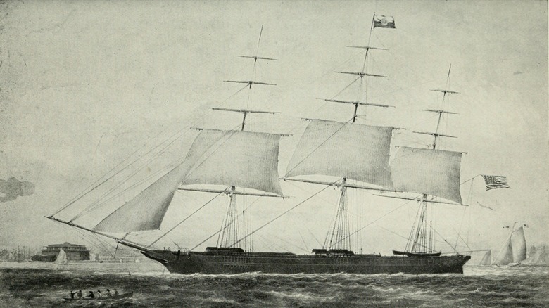 Slave ship Nightingale, 1851