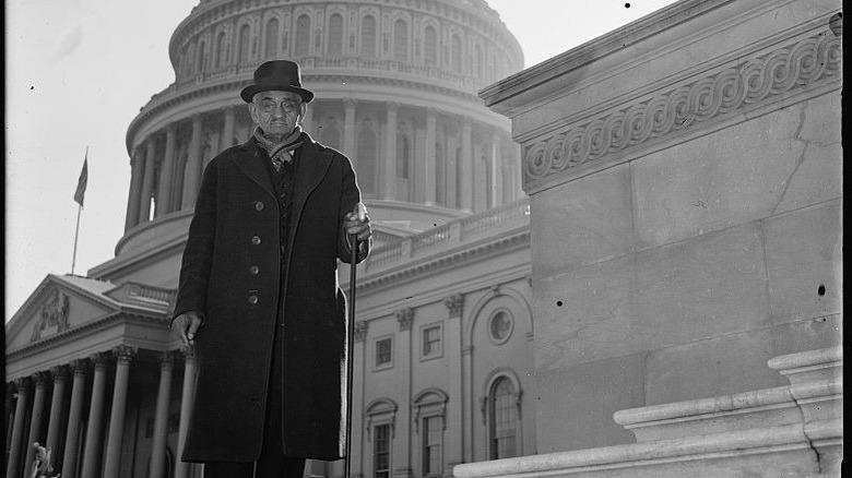 William Andrew Robinson at the U.S. Capitol, 1937