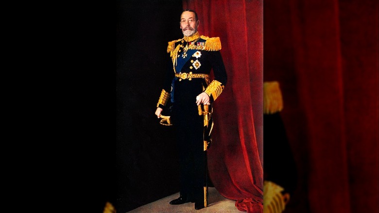 George V in full dress uniform